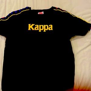Kappa black and multi color shirt